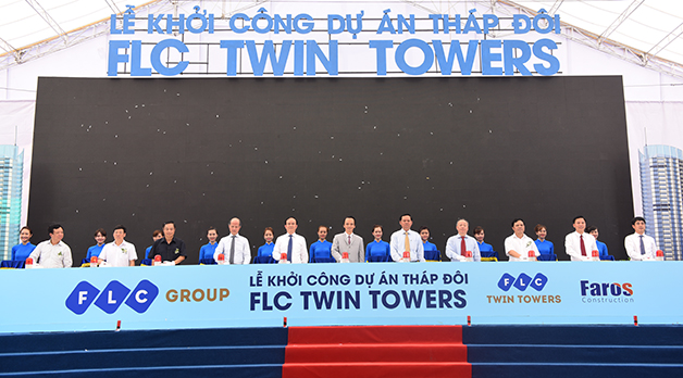 FLC khởi công dự án tháp đôi 265 Cầu Giấy (1)